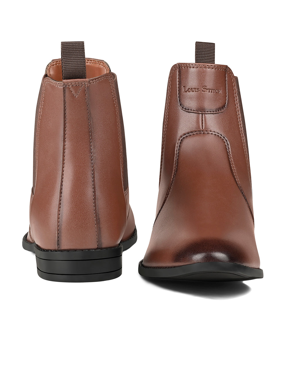 Russet Tan Dual Tone Handcrafted Chelsea Boots