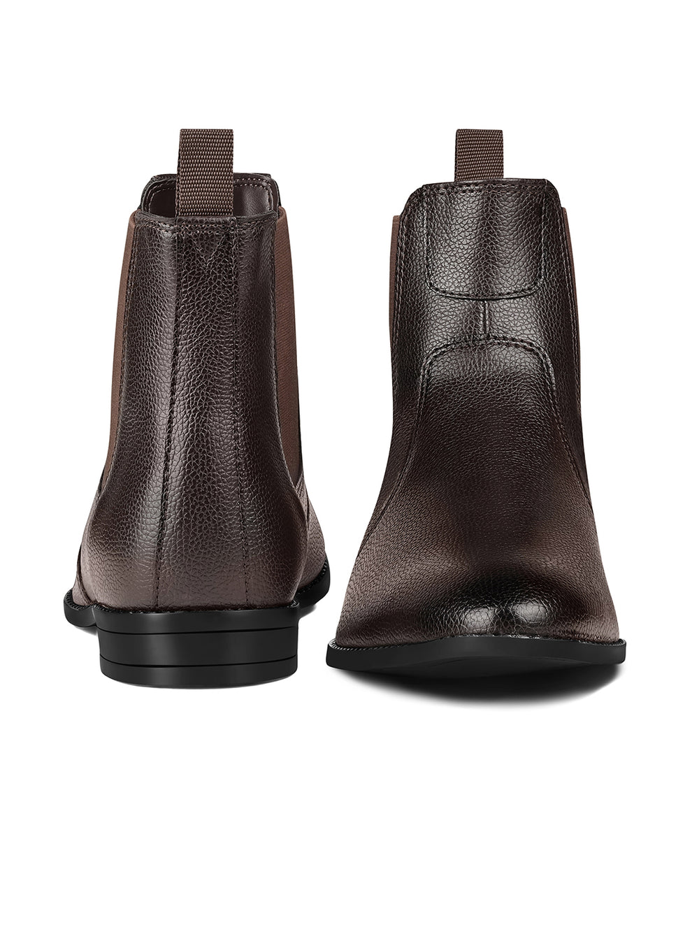 Brunette Brown Handcrafted Chelsea Milled Boots