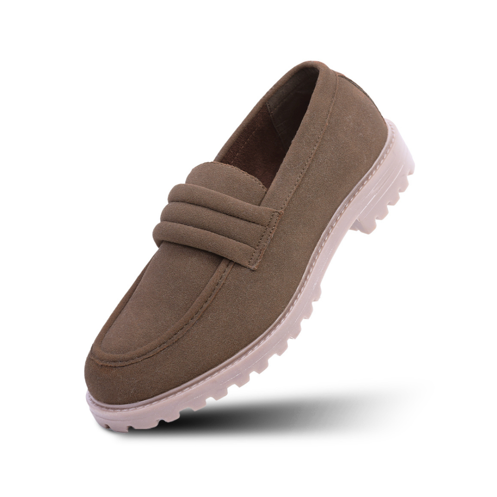 Monkstory Cosmopolitan Cloud Strap Loafers - Brown