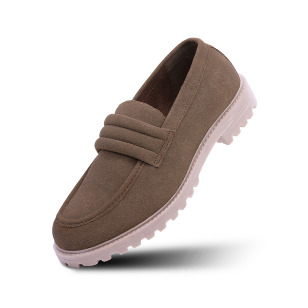 Monkstory Cosmopolitan Cloud Strap Loafers - Brown
