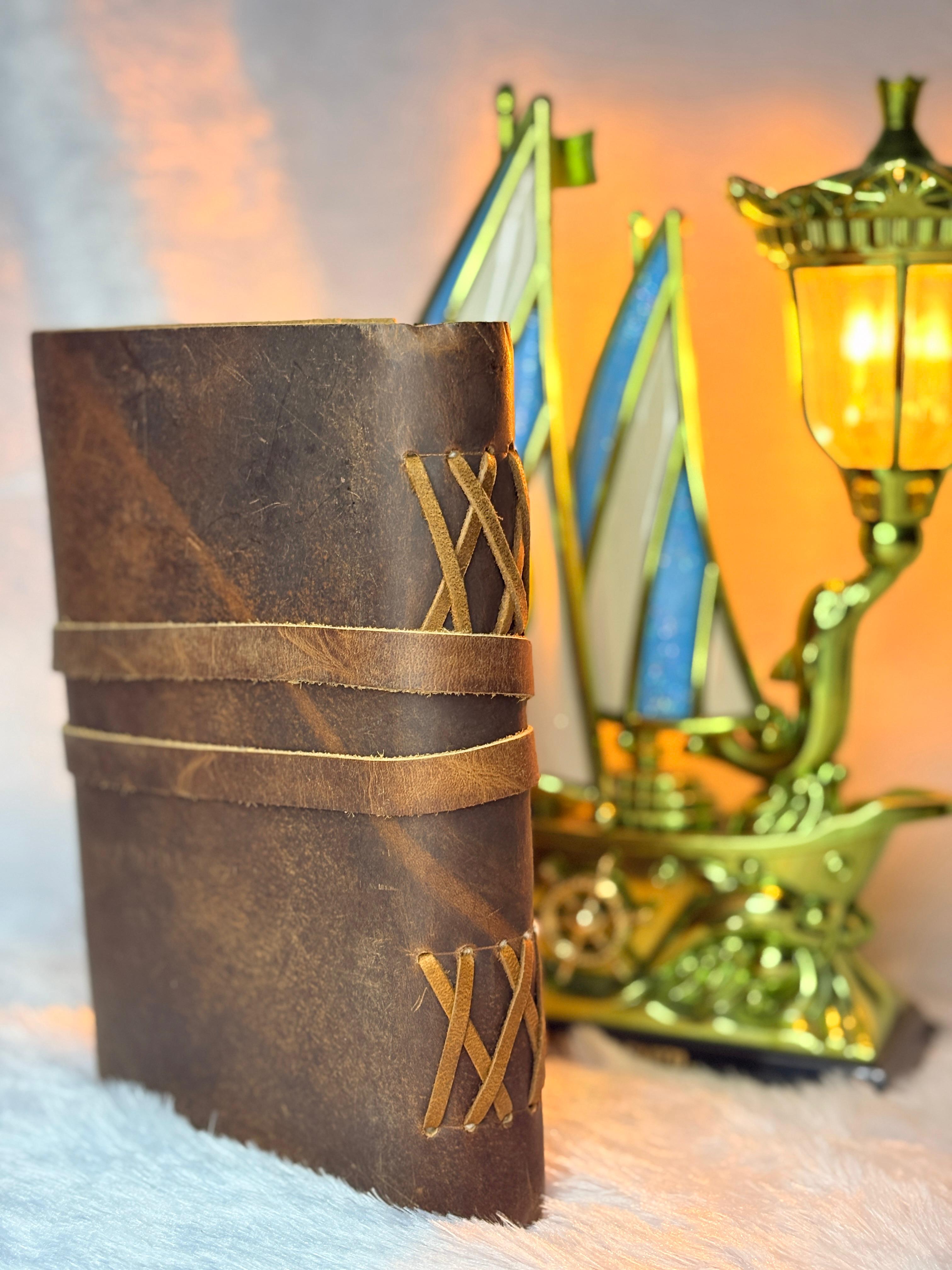 Rustic Key Artificial Leather Diary